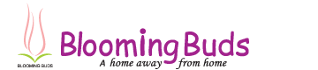 blooming buds nursery school logo